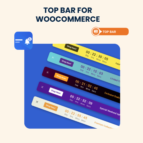 Top Bar for WooCommerce