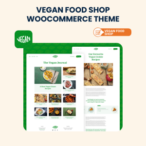 Vegan Food Shop WooCommerce theme