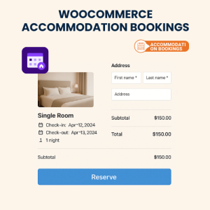 WooCommerce Accommodation Bookings – Installation & Troubleshooting Services