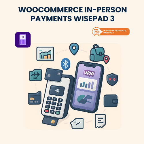 WooCommerce In-Person Payments WisePad 3