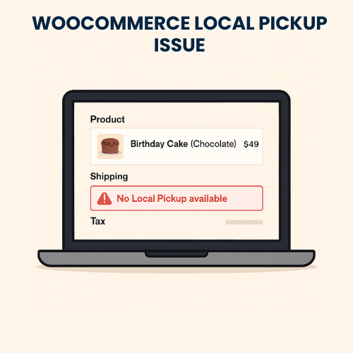 Fix WooCommerce Local Pickup Issue