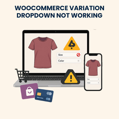 WooCommerce Variation Dropdown Not Working