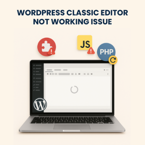 WordPress Classic Editor Not Working Issue