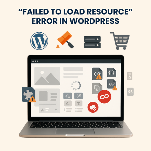 “Failed to Load Resource” Error in WordPress