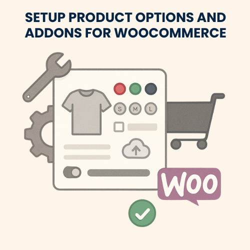 Setup Product Options and Addons for WooCommerce