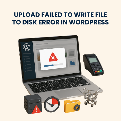 Upload Failed to Write File to Disk Error in WordPress