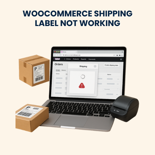 WooCommerce Shipping Label Not Working